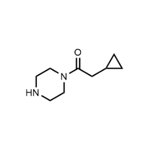 2-Cyclopropyl-1-(piperazin-1-yl)ethan-1-one|CS-0291991