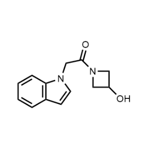 1-(3-Hydroxyazetidin-1-yl)-2-(1h-indol-1-yl)ethan-1-one|CS-0292069