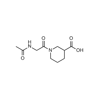 1-(Acetylglycyl)piperidine-3-carboxylic acid|CS-0292077