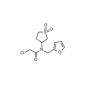 2-Chloro-N-(1,1-dioxidotetrahydrothiophen-3-yl)-N-(furan-2-ylmethyl)acetamide|CS-0292109