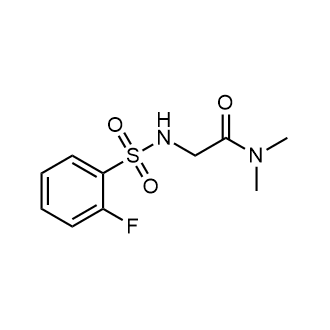 2-((2-Fluorophenyl)sulfonamido)-N,N-dimethylacetamide|CS-0292198