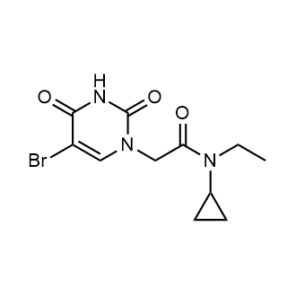2-(5-Bromo-2,4-dioxo-3,4-dihydropyrimidin-1(2h)-yl)-N-cyclopropyl-N-ethylacetamide|CS-0292245