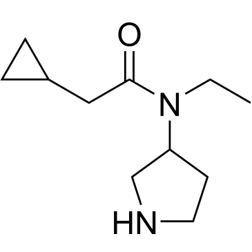 2-Cyclopropyl-N-ethyl-N-(pyrrolidin-3-yl)acetamide|CS-0292281