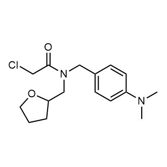 2-Chloro-N-(4-(dimethylamino)benzyl)-N-((tetrahydrofuran-2-yl)methyl)acetamide|CS-0292329