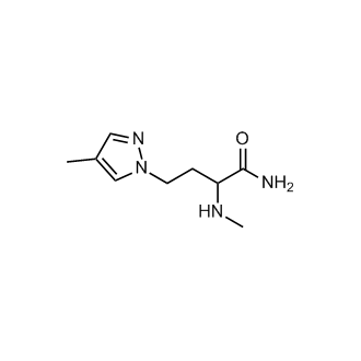 4-(4-Methyl-1h-pyrazol-1-yl)-2-(methylamino)butanamide|CS-0292675