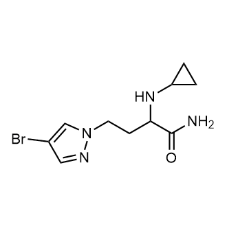 4-(4-Bromo-1h-pyrazol-1-yl)-2-(cyclopropylamino)butanamide|CS-0292701