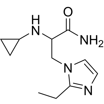 2-(Cyclopropylamino)-3-(2-ethyl-1h-imidazol-1-yl)propanamide|CS-0292707