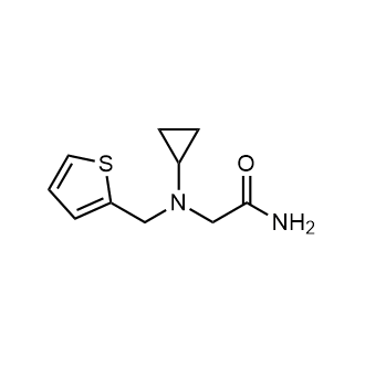 2-(Cyclopropyl(thiophen-2-ylmethyl)amino)acetamide|CS-0292981