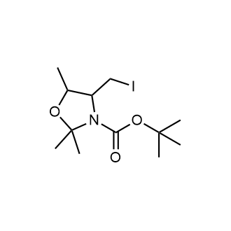 Tert-butyl 4-(iodomethyl)-2,2,5-trimethyloxazolidine-3-carboxylate|CS-0293139