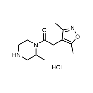 2-(3,5-dimethylisoxazol-4-yl)-1-(2-methylpiperazin-1-yl)ethan-1-one hydrochloride|CS-0293148