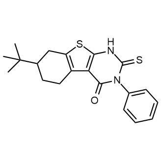 7-(Tert-butyl)-3-phenyl-2-thioxo-2,3,5,6,7,8-hexahydrobenzo[4,5]thieno[2,3-d]pyrimidin-4(1h)-one|CS-0293229