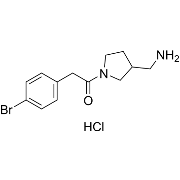 1-(3-(Aminomethyl)pyrrolidin-1-yl)-2-(4-bromophenyl)ethan-1-one|CS-0293273