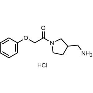 1-(3-(Aminomethyl)pyrrolidin-1-yl)-2-phenoxyethan-1-one hydrochloride|CS-0293277