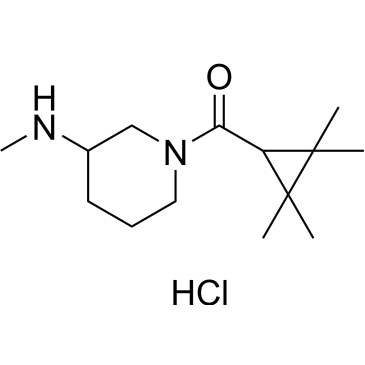 (3-(Methylamino)piperidin-1-yl)(2,2,3,3-tetramethylcyclopropyl)methanone hydrochloride|CS-0293329