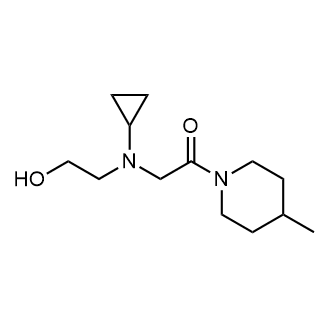 2-(Cyclopropyl(2-hydroxyethyl)amino)-1-(4-methylpiperidin-1-yl)ethan-1-one|CS-0293377