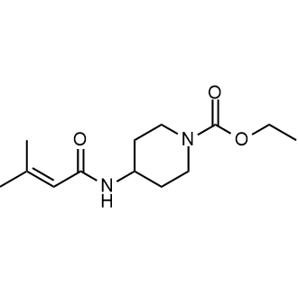 Ethyl 4-(3-methylbut-2-enamido)piperidine-1-carboxylate|CS-0293401
