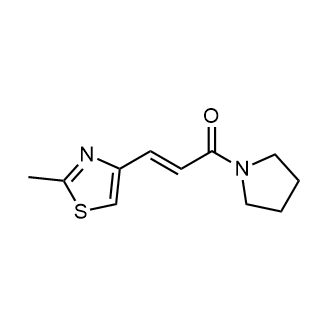 3-(2-Methylthiazol-4-yl)-1-(pyrrolidin-1-yl)prop-2-en-1-one|CS-0293433
