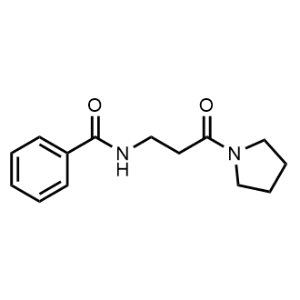 N-(3-Oxo-3-(pyrrolidin-1-yl)propyl)benzamide|CS-0293436