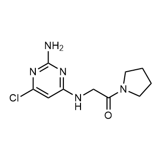 2-((2-Amino-6-chloropyrimidin-4-yl)amino)-1-(pyrrolidin-1-yl)ethan-1-one|CS-0293442