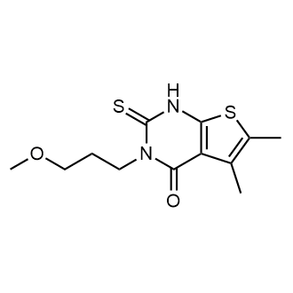 3-(3-Methoxypropyl)-5,6-dimethyl-2-thioxo-2,3-dihydrothieno[2,3-d]pyrimidin-4(1h)-one|CS-0293467