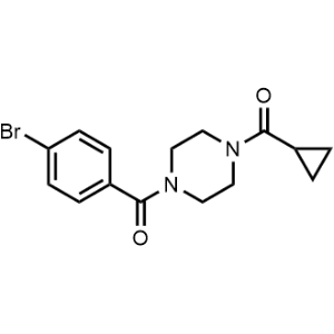 (4-(4-Bromobenzoyl)piperazin-1-yl)(cyclopropyl)methanone|CS-0293471