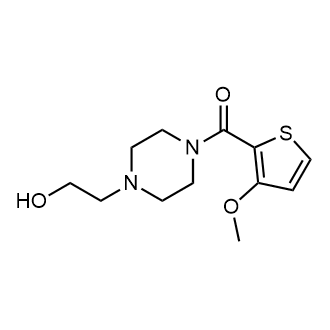 (4-(2-Hydroxyethyl)piperazin-1-yl)(3-methoxythiophen-2-yl)methanone|CS-0293530