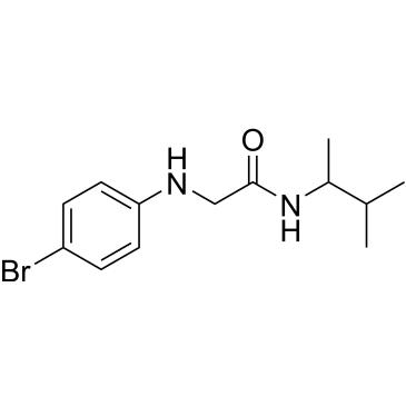 2-((4-Bromophenyl)amino)-N-(3-methylbutan-2-yl)acetamide|CS-0293603