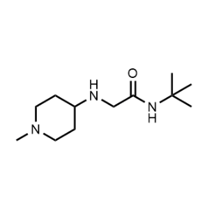 N-(Tert-butyl)-2-((1-methylpiperidin-4-yl)amino)acetamide|CS-0293639