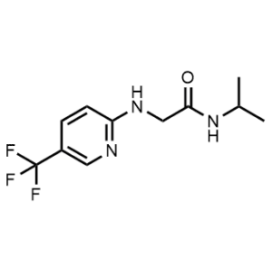 N-Isopropyl-2-((5-(trifluoromethyl)pyridin-2-yl)amino)acetamide|CS-0293721