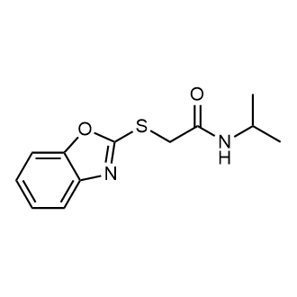2-(Benzo[d]oxazol-2-ylthio)-N-isopropylacetamide|CS-0293730
