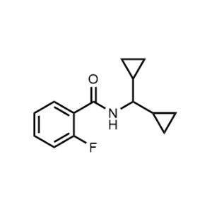 N-(Dicyclopropylmethyl)-2-fluorobenzamide|CS-0293810