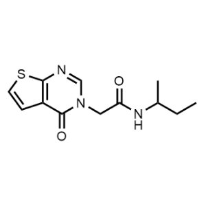 N-(Sec-butyl)-2-(4-oxothieno[2,3-d]pyrimidin-3(4H)-yl)acetamide|CS-0293844