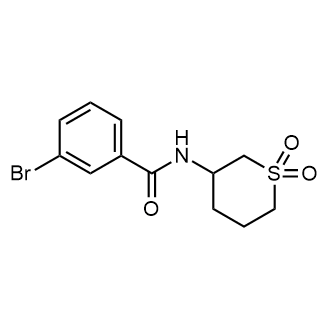 3-Bromo-N-(1,1-dioxidotetrahydro-2h-thiopyran-3-yl)benzamide|CS-0293871