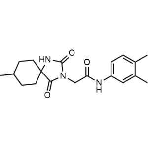 N-(3,4-Dimethylphenyl)-2-(8-methyl-2,4-dioxo-1,3-diazaspiro[4.5]decan-3-yl)acetamide|CS-0294117