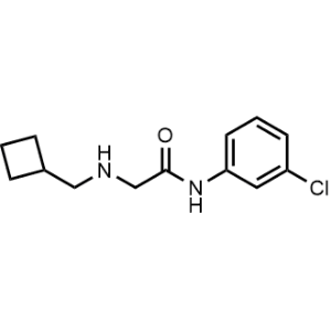 N-(3-Chlorophenyl)-2-((cyclobutylmethyl)amino)acetamide|CS-0294283