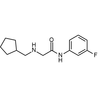2-((Cyclopentylmethyl)amino)-N-(3-fluorophenyl)acetamide|CS-0294298