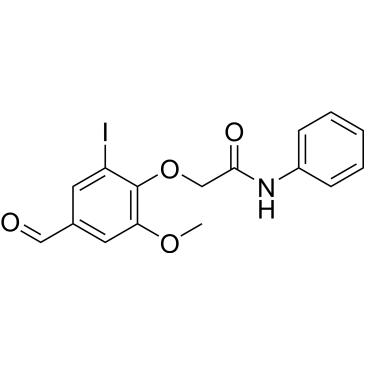 2-(4-Formyl-2-iodo-6-methoxyphenoxy)-N-phenylacetamide|CS-0294345