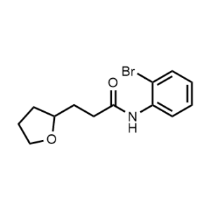 N-(2-Bromophenyl)-3-(tetrahydrofuran-2-yl)propanamide|CS-0294351