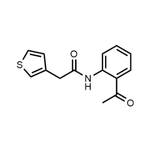 N-(2-Acetylphenyl)-2-(thiophen-3-yl)acetamide|CS-0294363