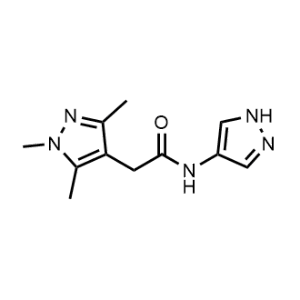 N-(1H-Pyrazol-4-yl)-2-(1,3,5-trimethyl-1H-pyrazol-4-yl)acetamide|CS-0294457