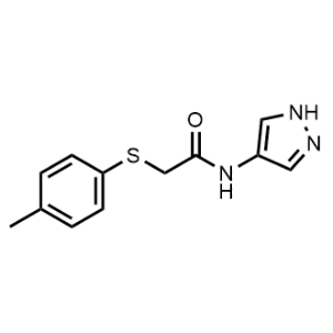 N-(1H-Pyrazol-4-yl)-2-(P-tolylthio)acetamide|CS-0294469
