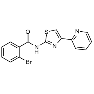 2-Bromo-N-(4-(pyridin-2-yl)thiazol-2-yl)benzamide|CS-0294506