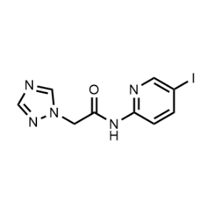 N-(5-Iodopyridin-2-yl)-2-(1H-1,2,4-triazol-1-yl)acetamide|CS-0294532