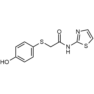 2-((4-Hydroxyphenyl)thio)-N-(thiazol-2-yl)acetamide|CS-0294564