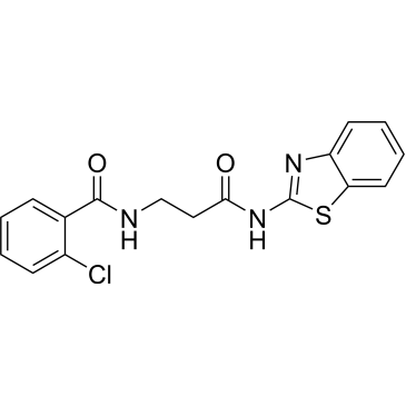 N-(3-(Benzo[d]thiazol-2-ylamino)-3-oxopropyl)-2-chlorobenzamide|CS-0294579