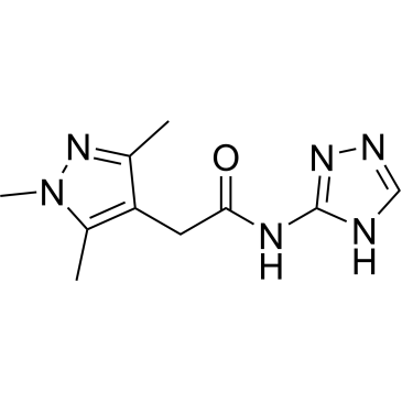 N-(4H-1,2,4-Triazol-3-yl)-2-(1,3,5-trimethyl-1H-pyrazol-4-yl)acetamide|CS-0294604