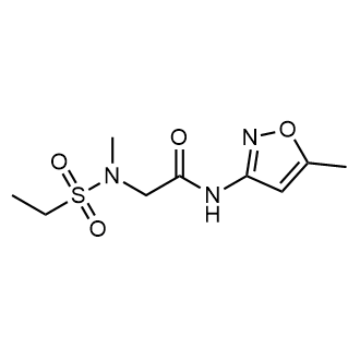 2-(n-Methylethylsulfonamido)-N-(5-methylisoxazol-3-yl)acetamide|CS-0294644