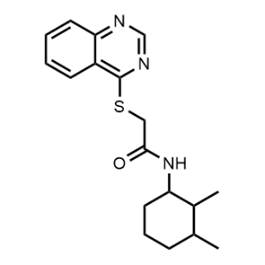 N-(2,3-Dimethylcyclohexyl)-2-(quinazolin-4-ylthio)acetamide|CS-0294650