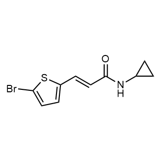 3-(5-Bromothiophen-2-yl)-N-cyclopropylacrylamide|CS-0294654
