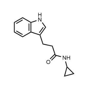N-Cyclopropyl-3-(1H-indol-3-yl)propanamide|CS-0294673